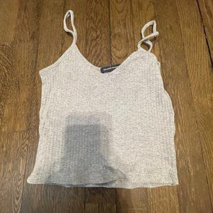 Brandy Melville Gray Tank Top
